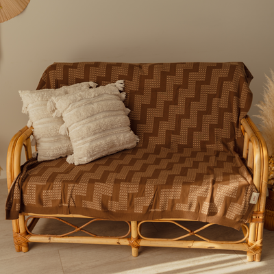 Poutama - (Parauri) Blanket Throw Size