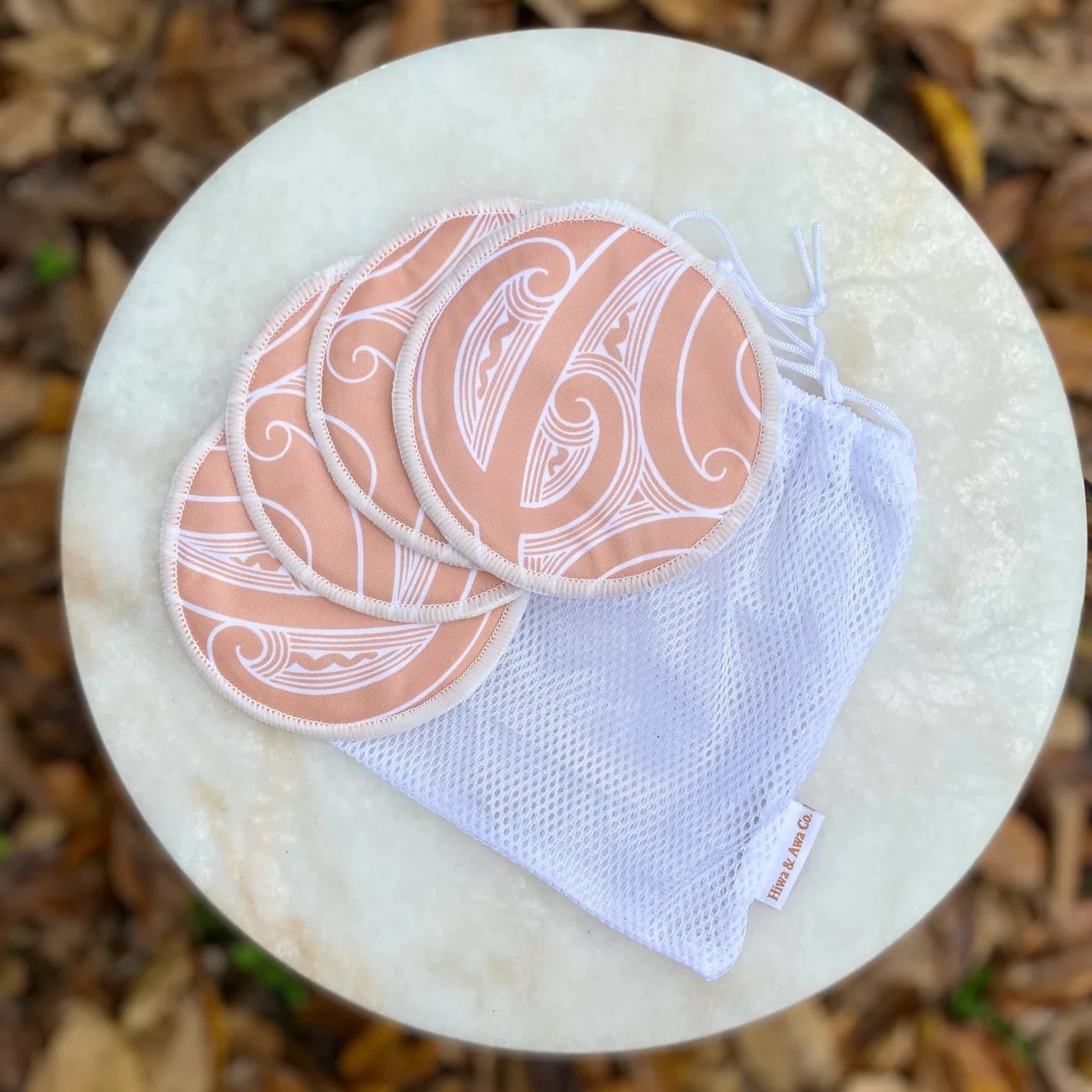 
                  
                    Reusable Bamboo Breast Pads - Hiwa & Awa Co.
                  
                