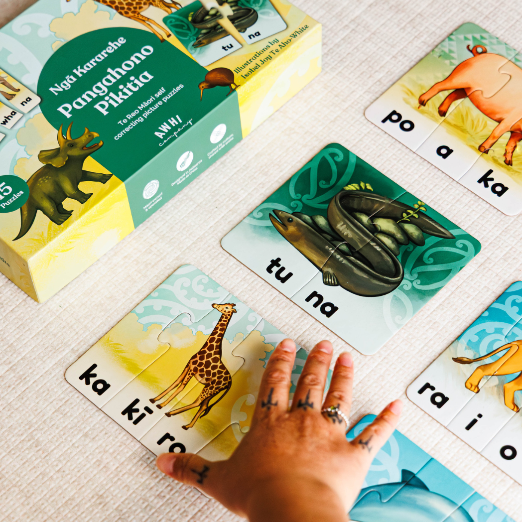 
                  
                    Pangahono Pikitia - Ngā Kararehe (Te Reo Māori Self-Correcting Picture Puzzles)
                  
                