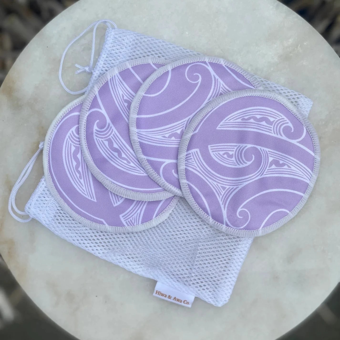 
                  
                    Reusable Bamboo Breast Pads - Hiwa & Awa Co.
                  
                