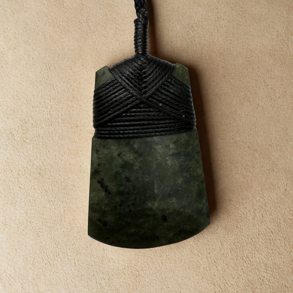 Toki Pounamu Pendant - 9