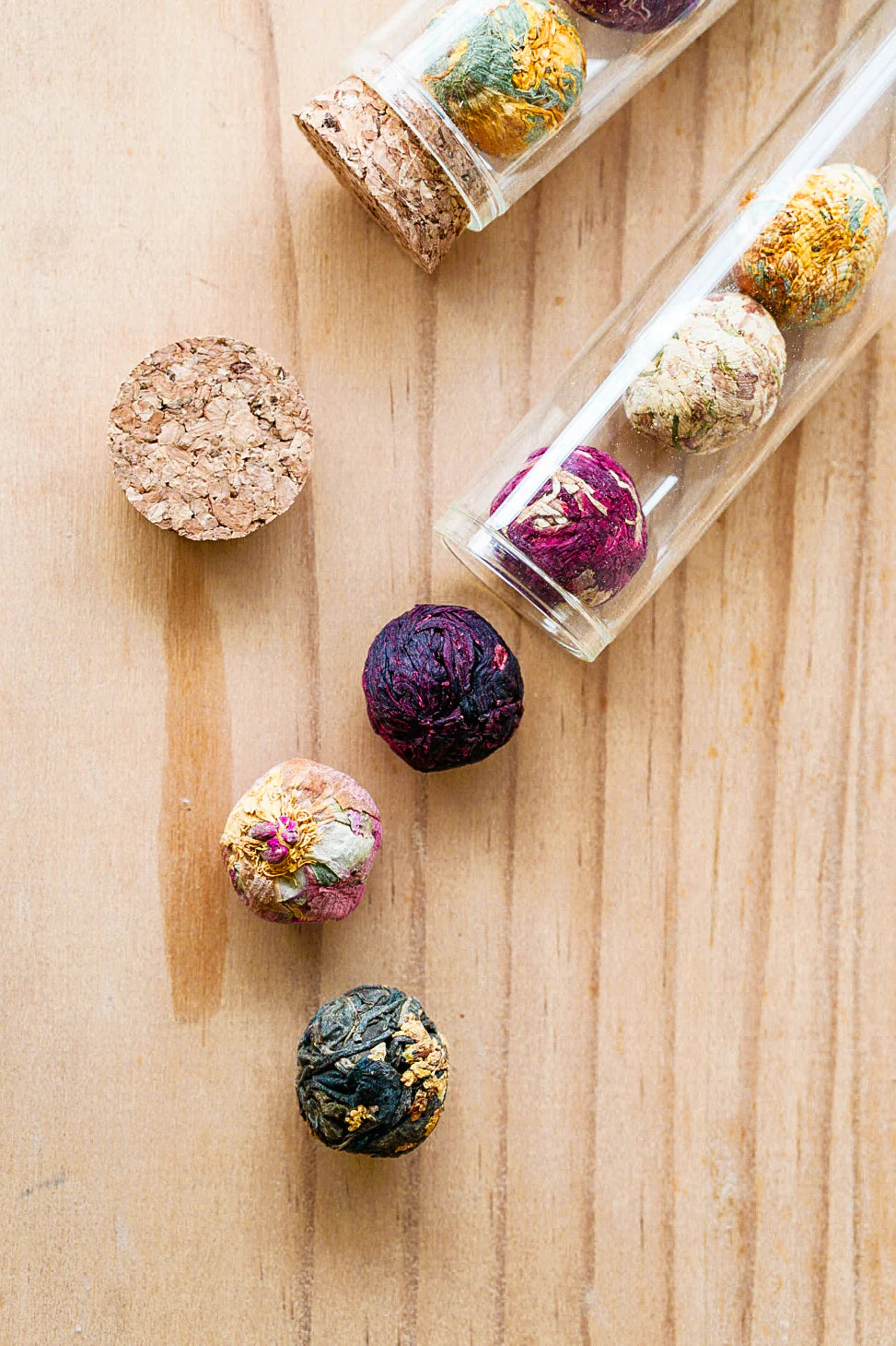 
                  
                    Blooming Tea Balls (Glass Tube) - Better Tea Co.
                  
                