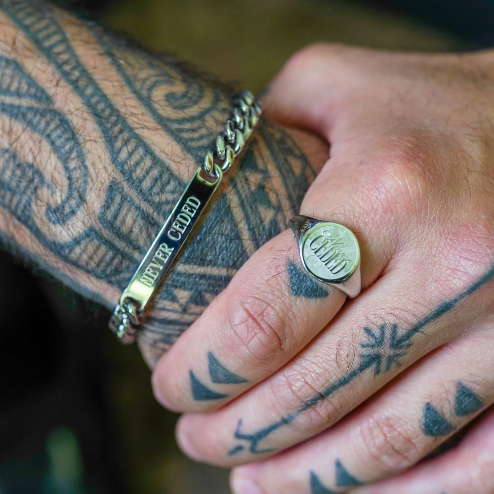 
                  
                    Never Ceded Bracelet - Rerehua Boutique
                  
                