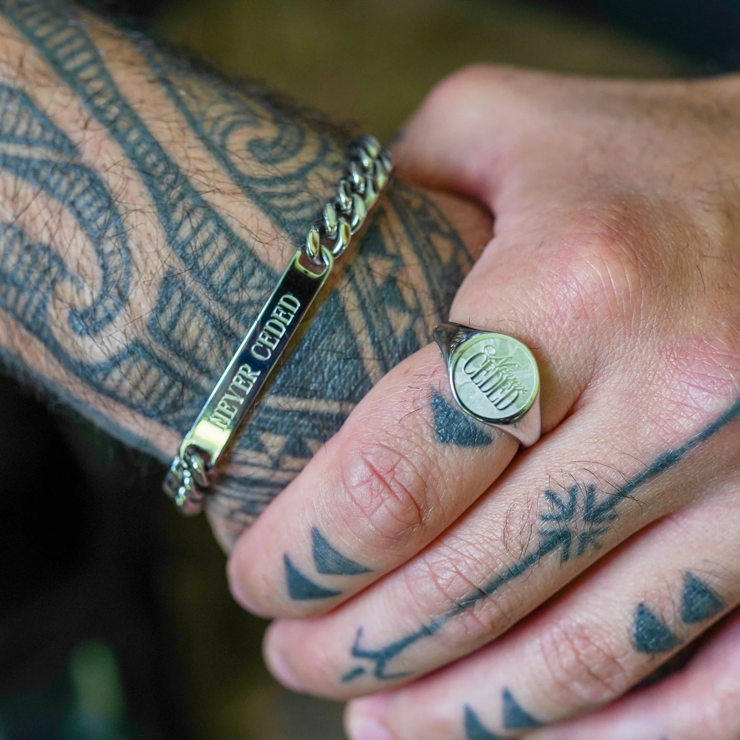 
                  
                    Never Ceded Bracelet - Rerehua Boutique
                  
                