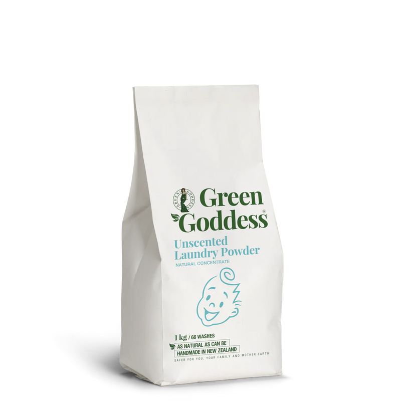 Natural Laundry Powder Concentrate Unscented - Green Goddess