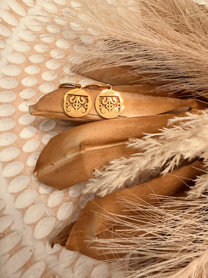 Kauae Tohu Hoops - Tahuri Made