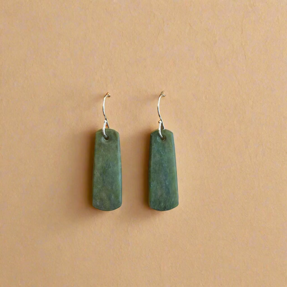 Whakakai Pounamu (Drop Earrings) - 3