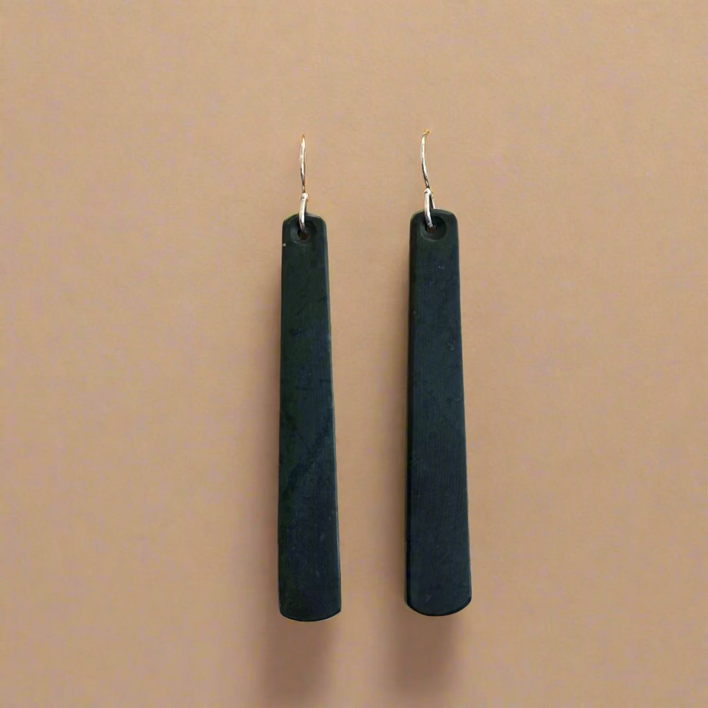 Whakakai Pounamu (Drop Earrings) - 18