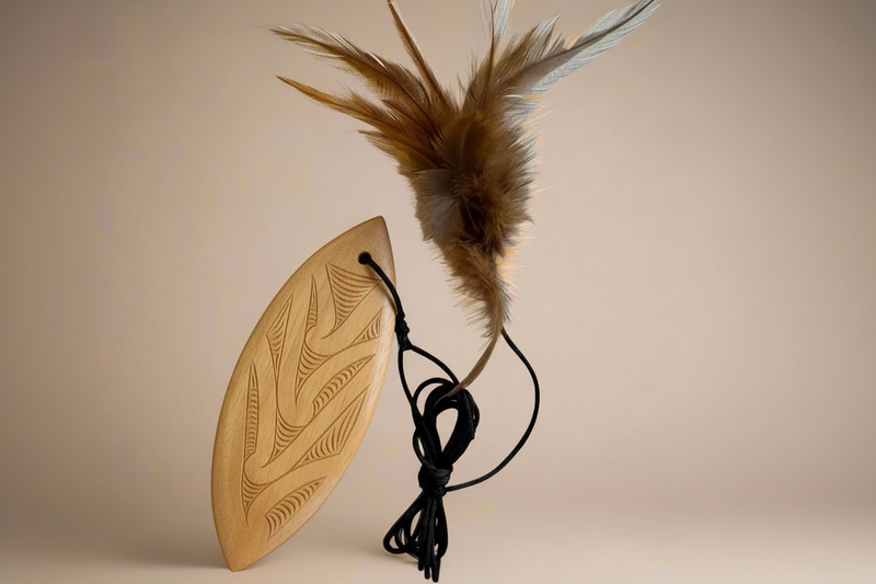 Pūrerehua (Feathered) - Nā James Davidson of Carve It