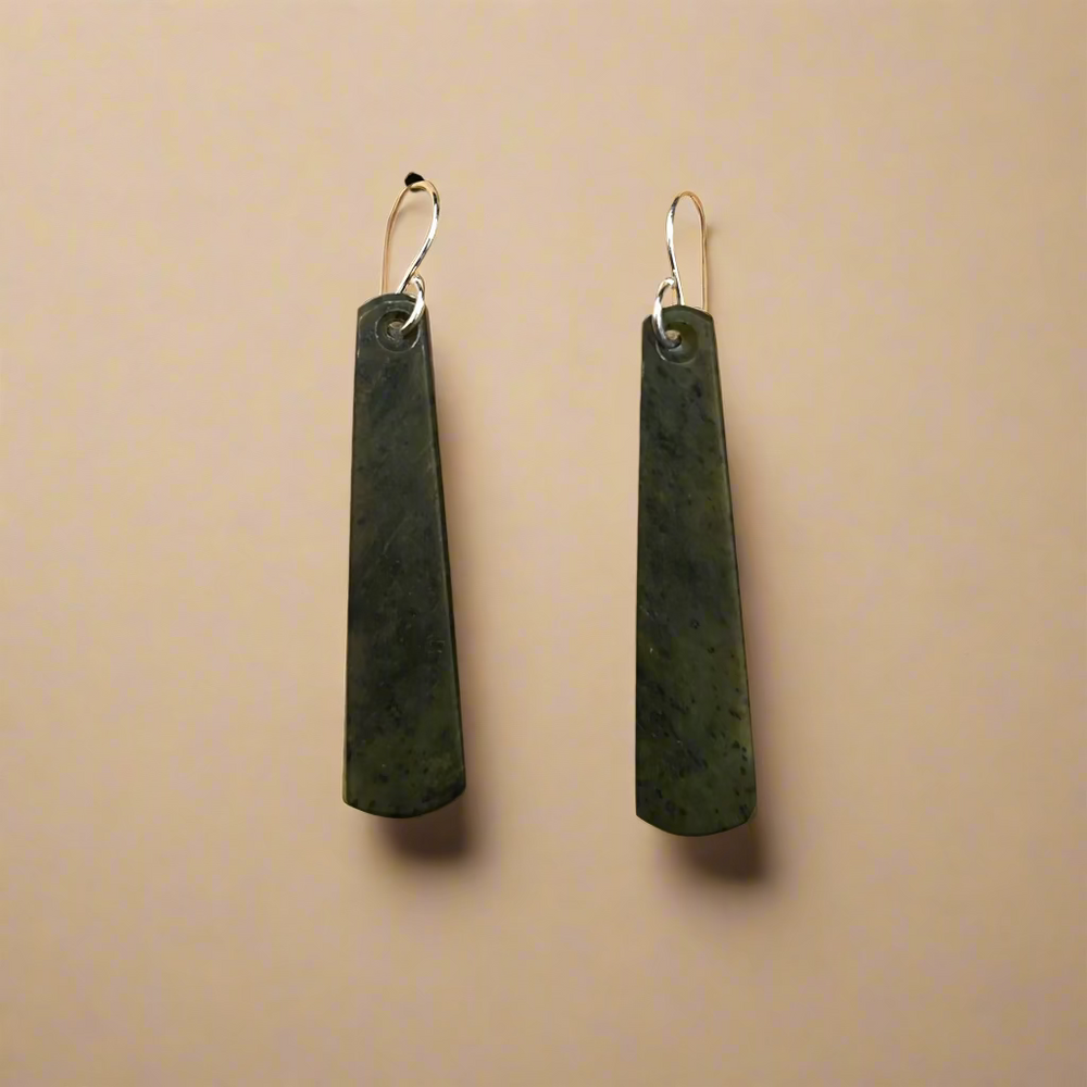 Whakakai Pounamu (Drop Earrings) - 3