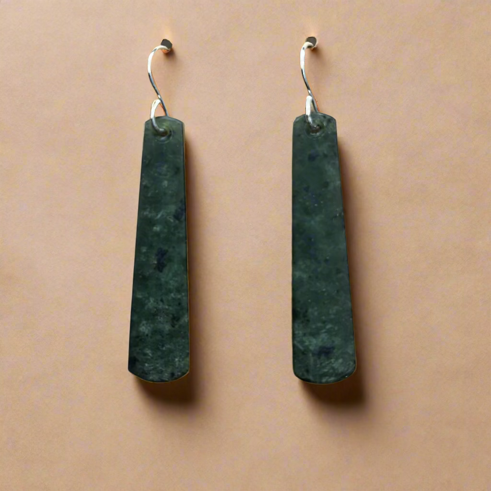 Whakakai Pounamu (Drop Earrings) - 4
