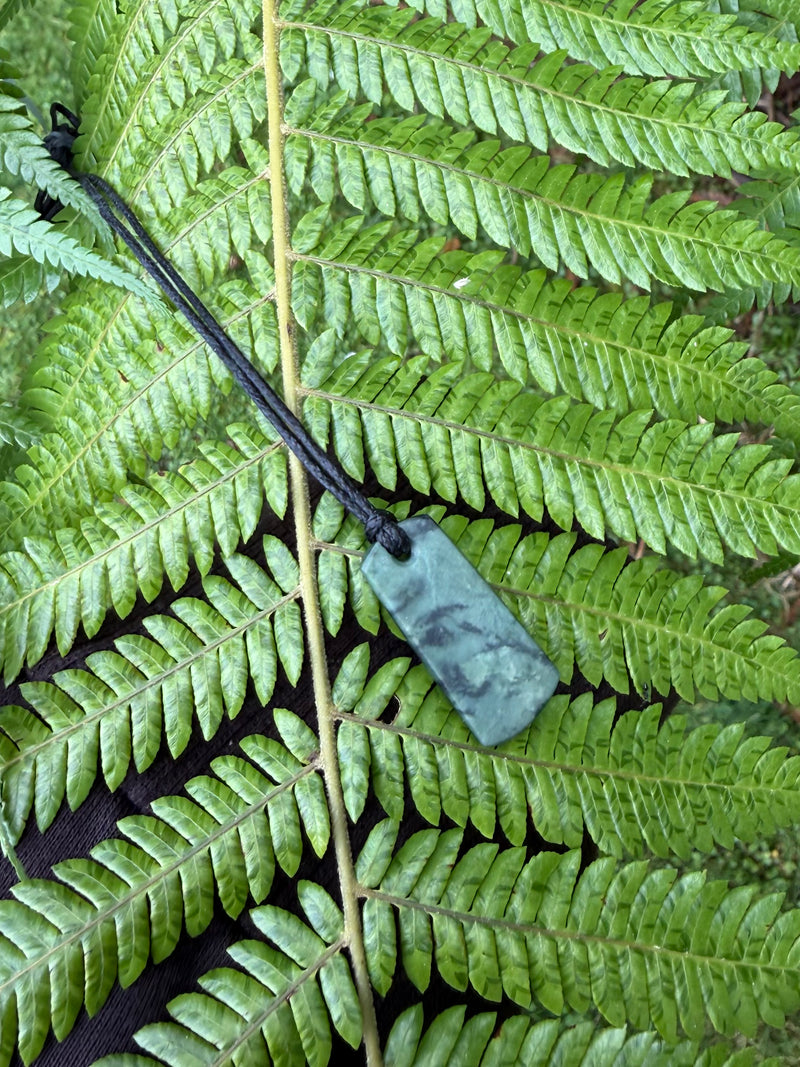 Freeform Pounamu Pendant - 2