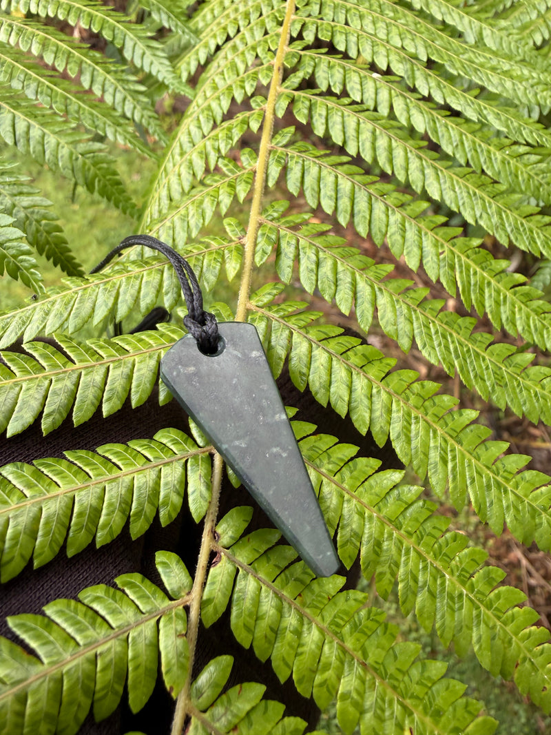 Freeform Pounamu Pendant - 4