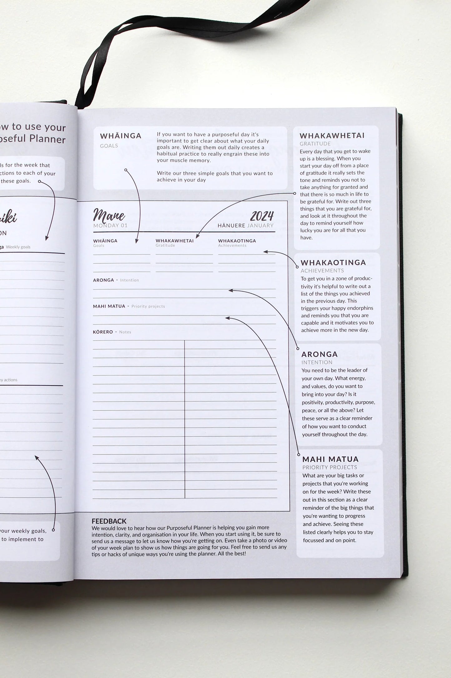 
                  
                    2026 Premium Bilingual Māori 4 in 1 Diary Planner
                  
                