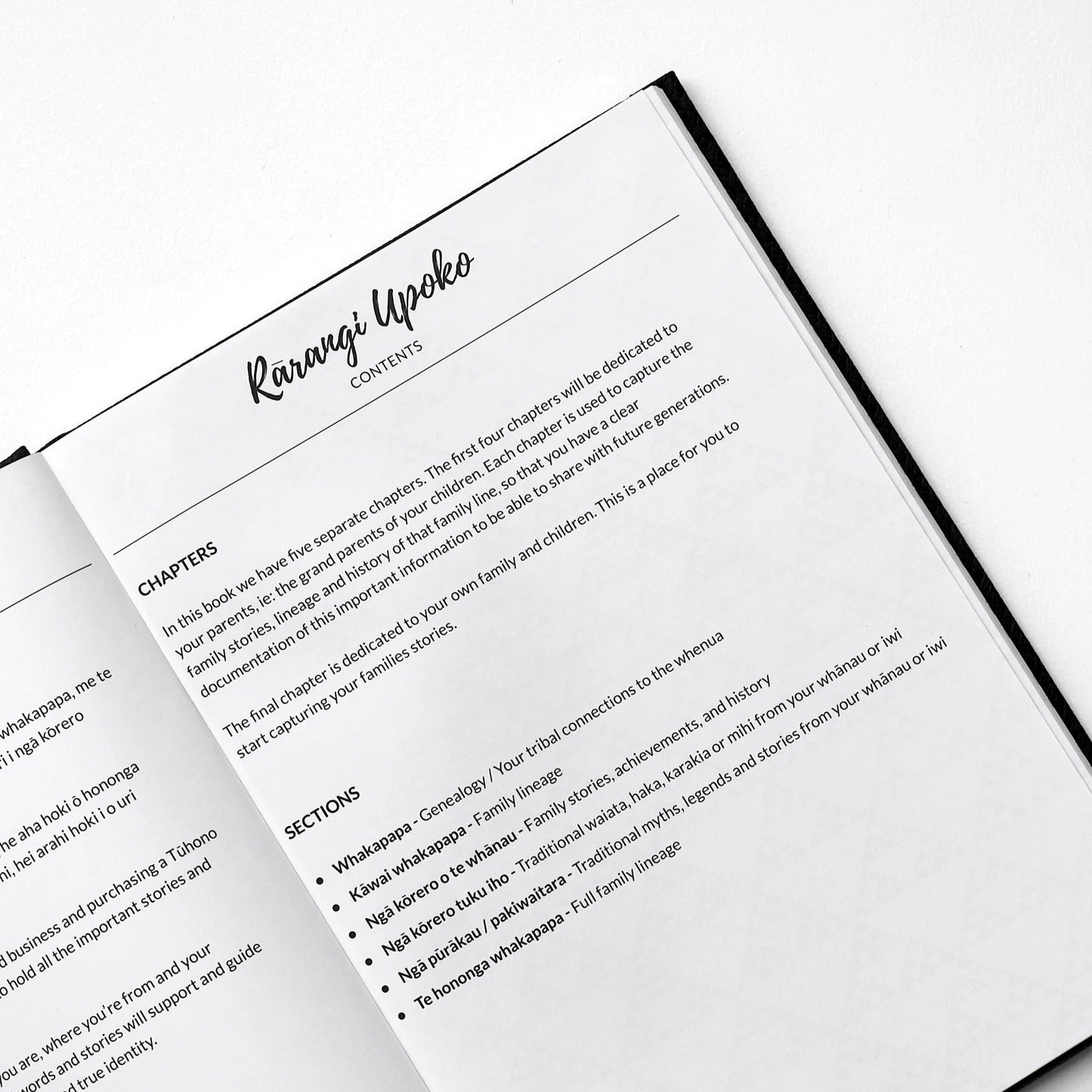 
                  
                    Puka Whakapapa (Genealogy Book) - Tuhono Design
                  
                