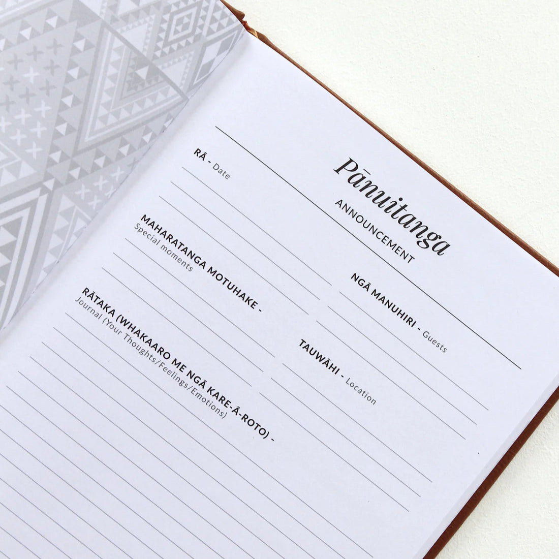
                  
                    Puka Haputanga (Pregnancy Journal) - Tuhono Design
                  
                