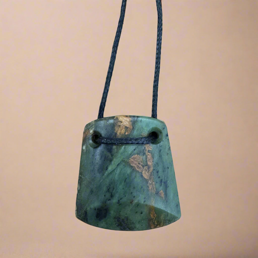 Toki Pounamu Pendant - 12