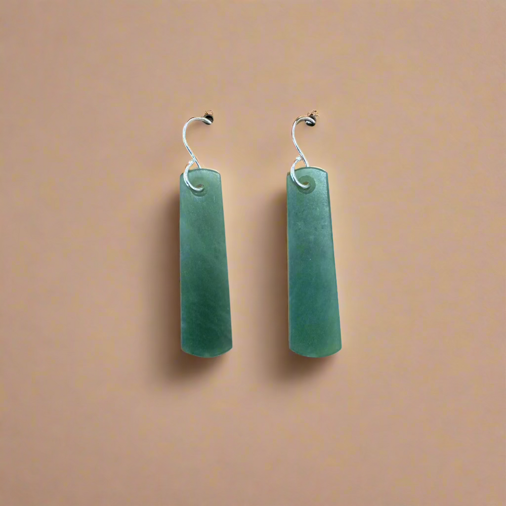 Whakakai Pounamu (Drop Earrings) - 3