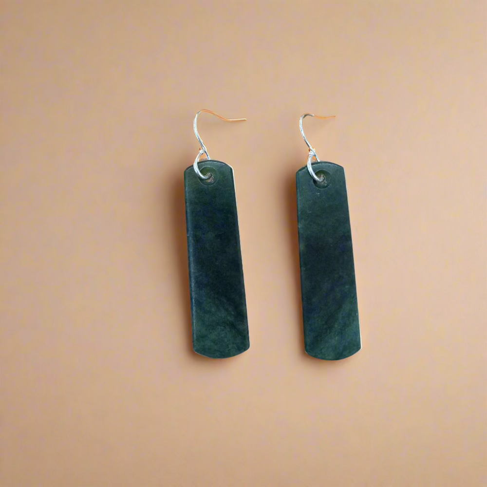 Whakakai Pounamu (Drop Earrings) - 6