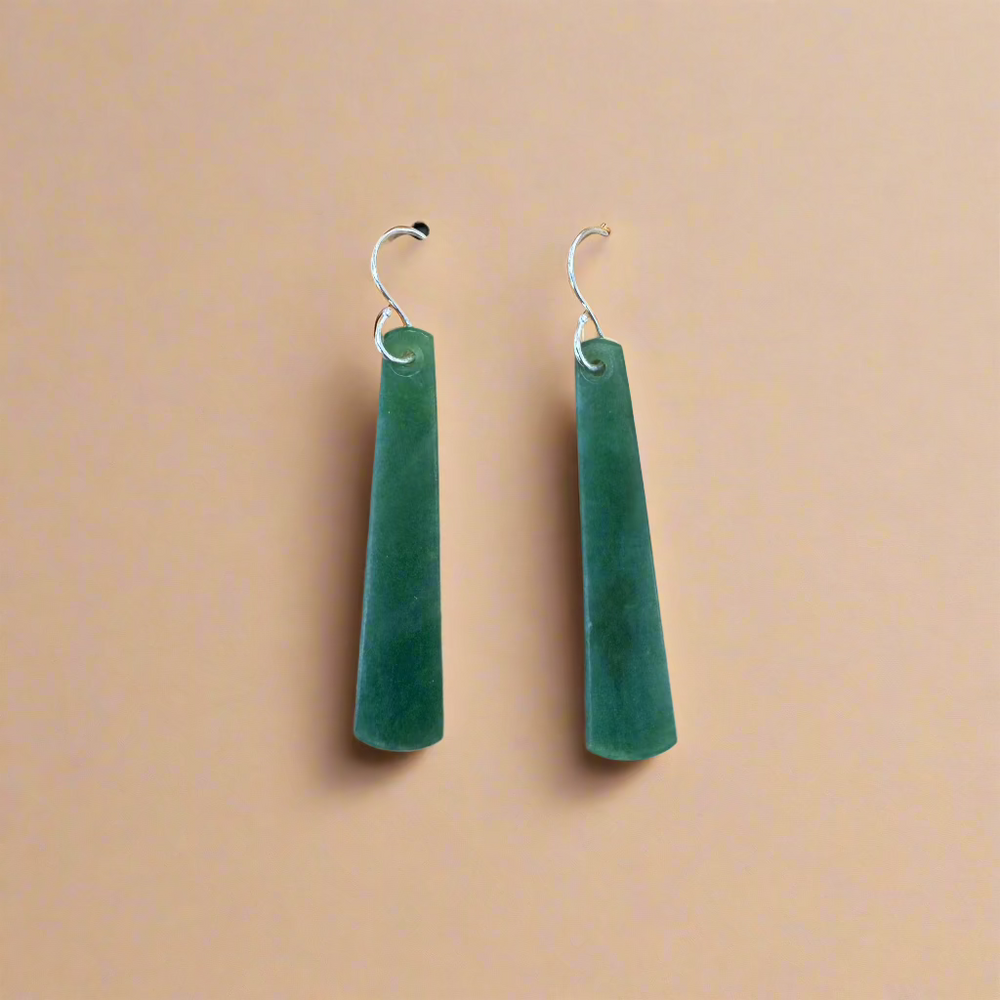 Whakakai Pounamu (Drop Earrings) - 7