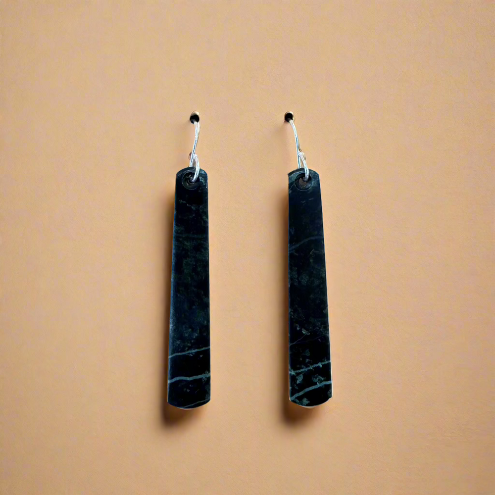 Whakakai Pounamu (Drop Earrings) - 10