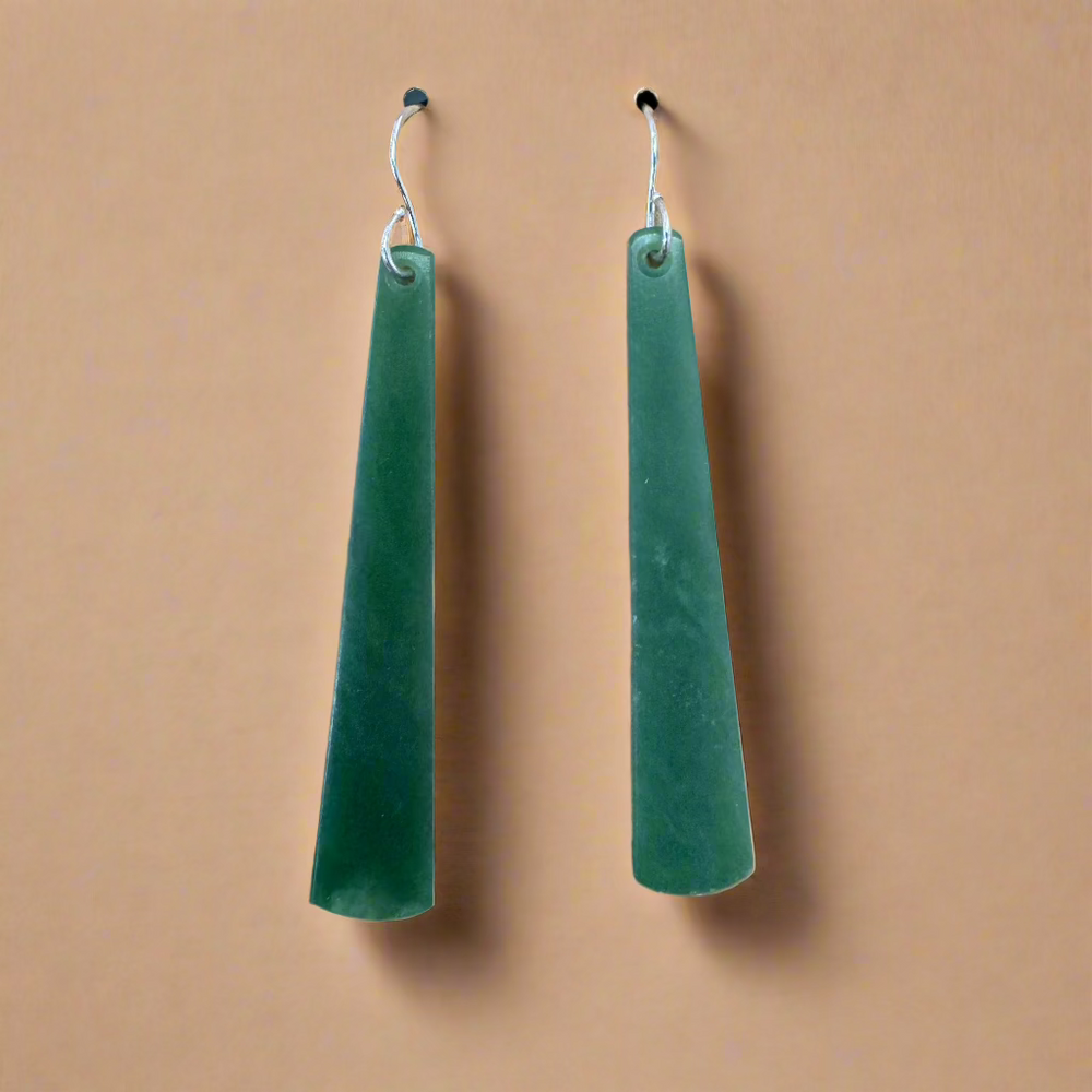 Whakakai Pounamu (Drop Earrings) - 13