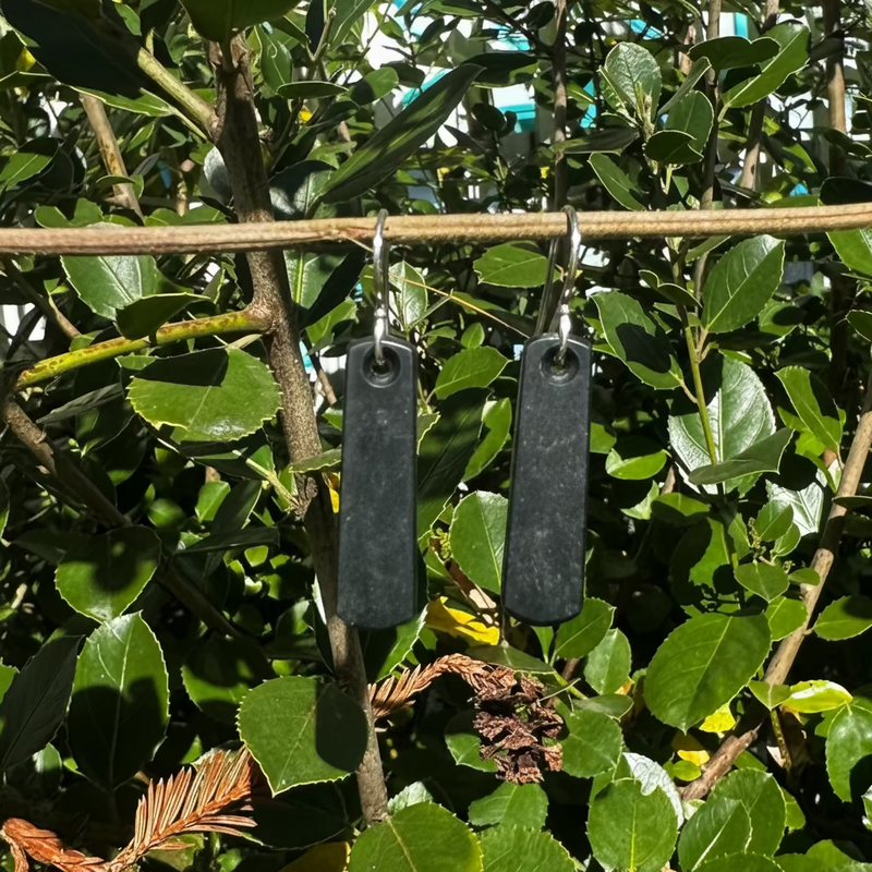 Whakakai Pounamu (Drop Earrings) - 2