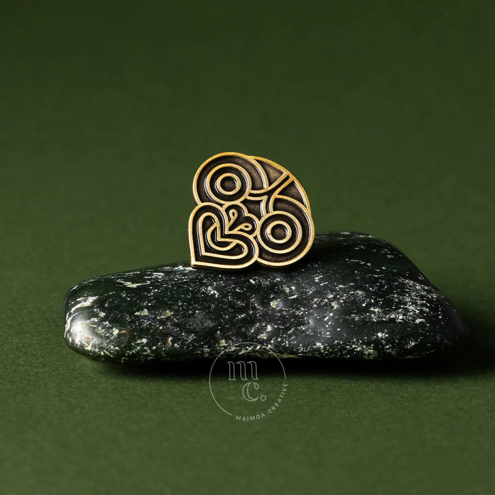 
                  
                    Keepsake Antique Gold Pins - Maimoa Creative
                  
                