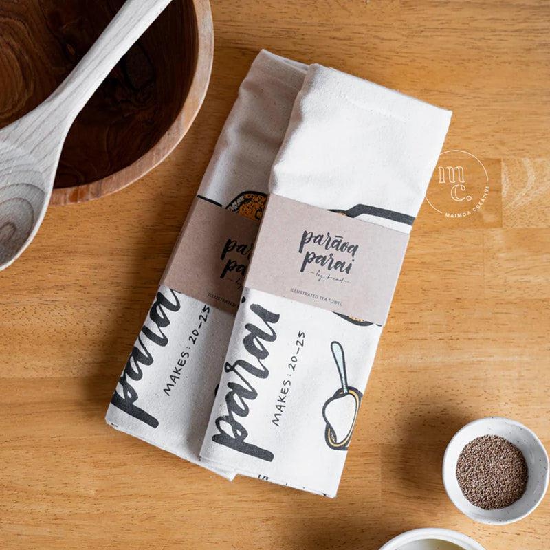 Paraoa Parai Tea Towel - Maimoa Creative
