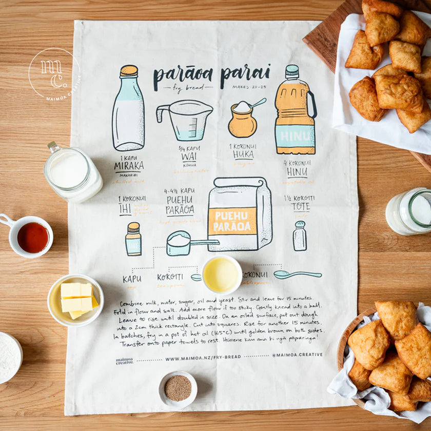 Paraoa Parai Tea Towel - Maimoa Creative – Awhi Company
