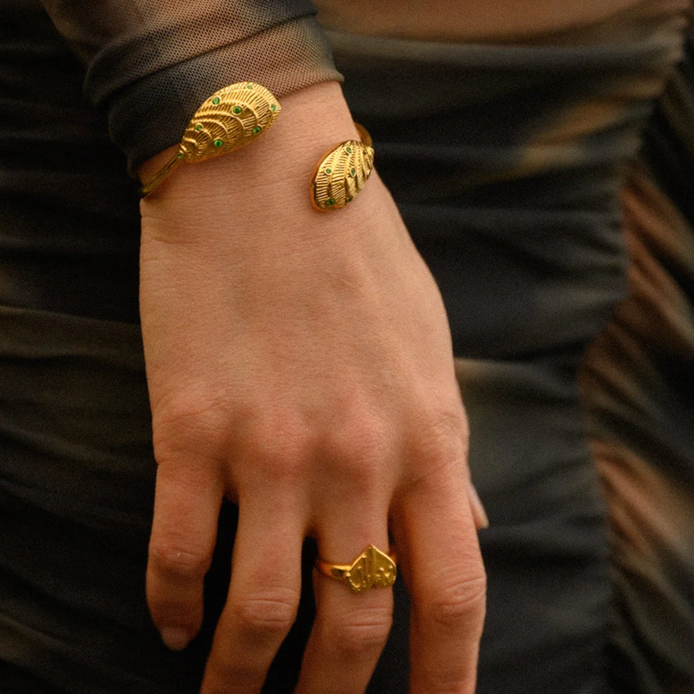 
                  
                    Moana Cuff Bracelet (Gold) - Pamu
                  
                