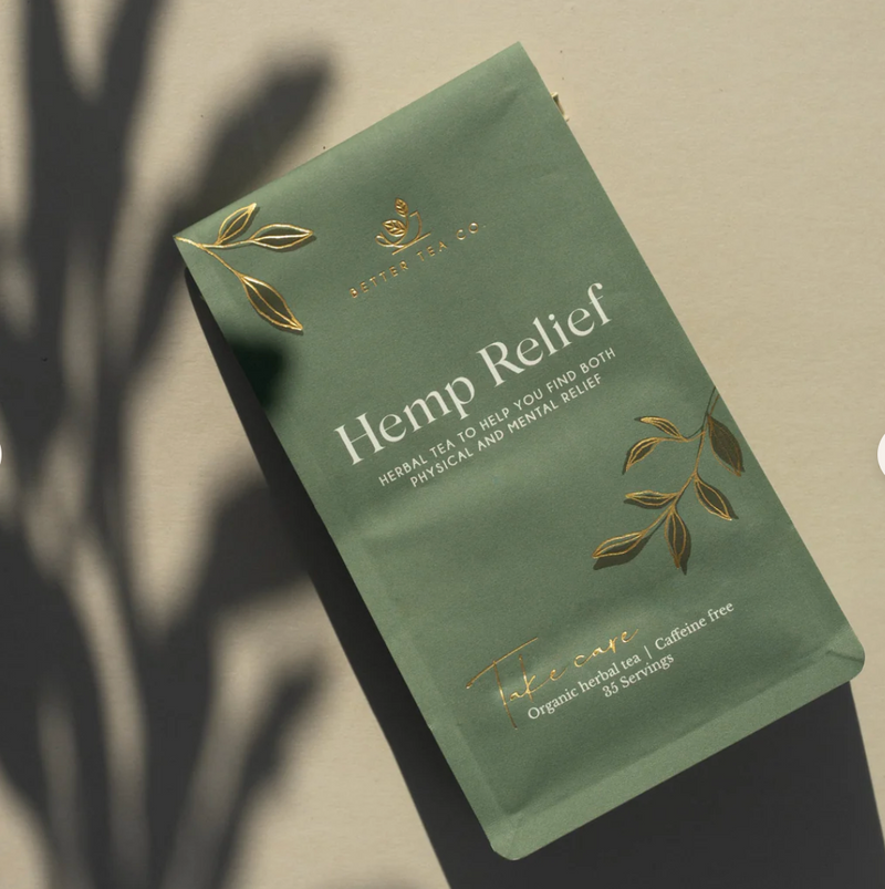 Hemp Relief Loose Leaf Tea 75g - Better Tea Co.
