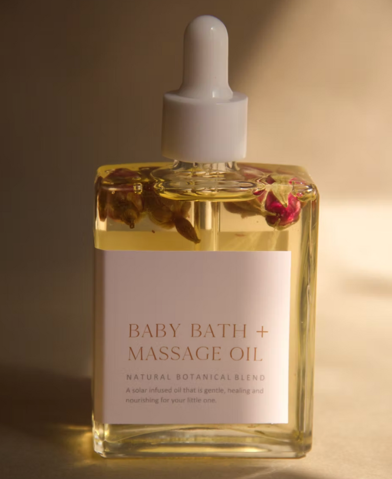 Baby Bath + Massage Oil 70ml - Mama + Me