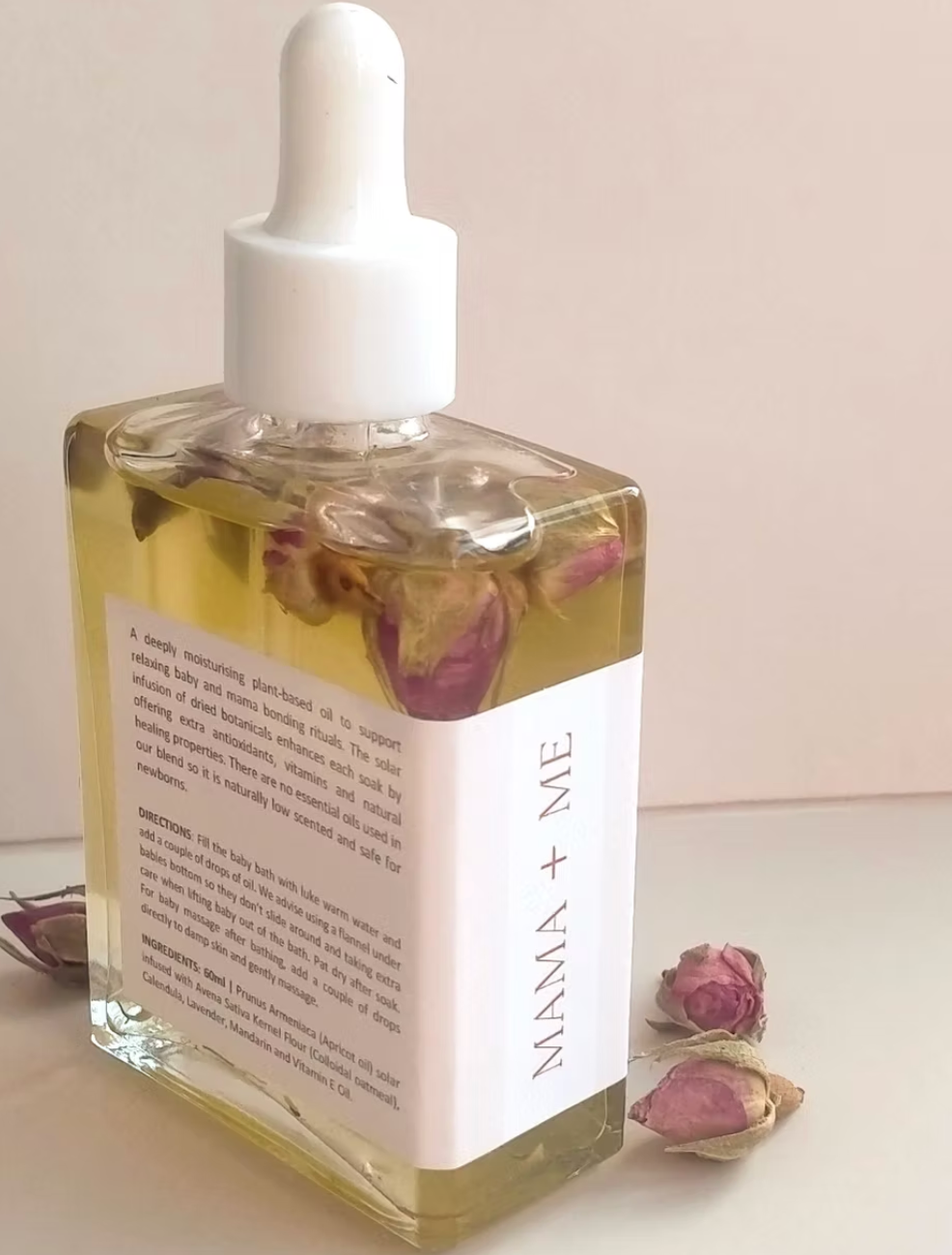 
                  
                    Baby Bath + Massage Oil 70ml - Mama + Me
                  
                