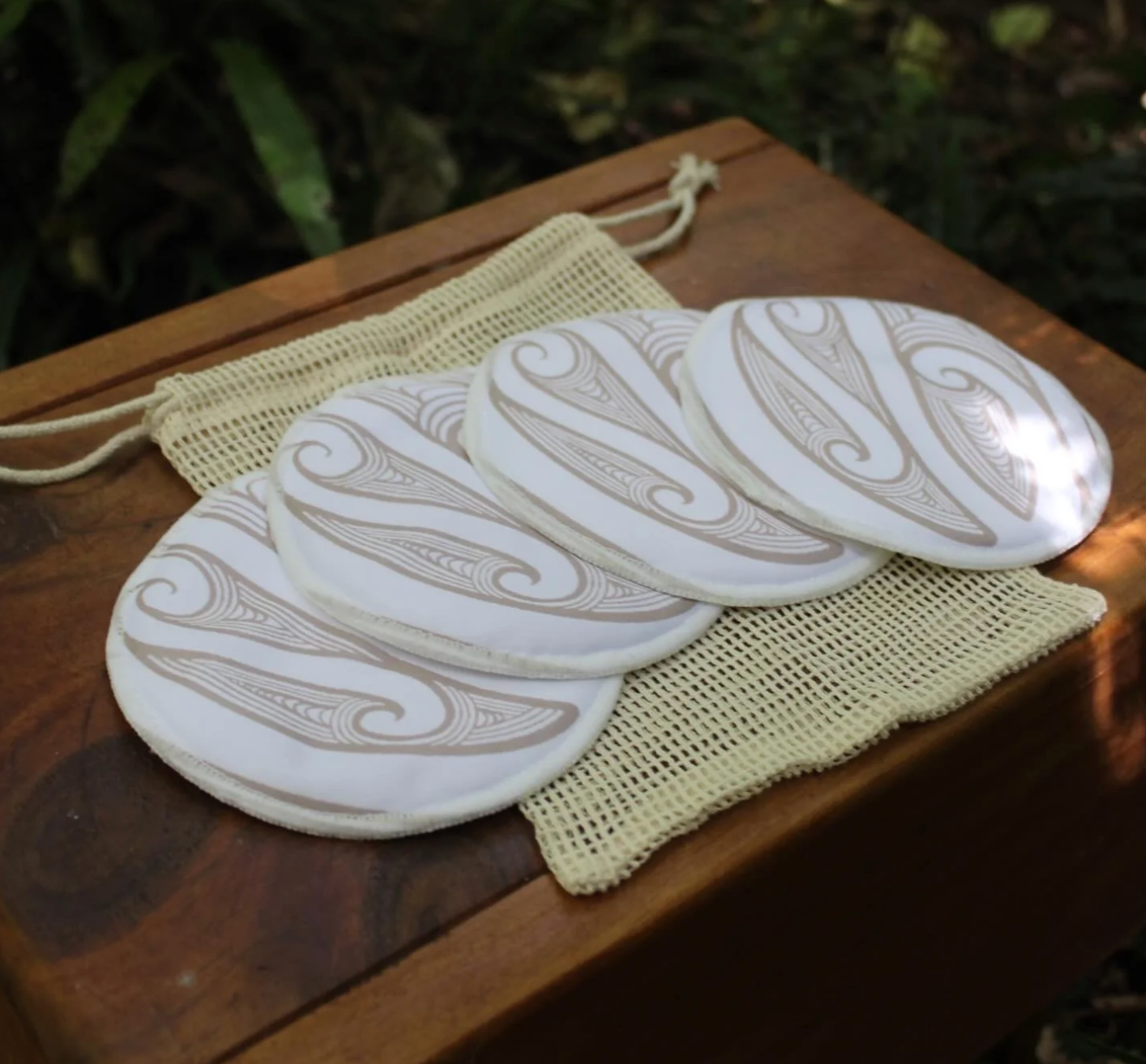 
                  
                    Reusable Bamboo Breast Pads - Hiwa & Awa Co.
                  
                
