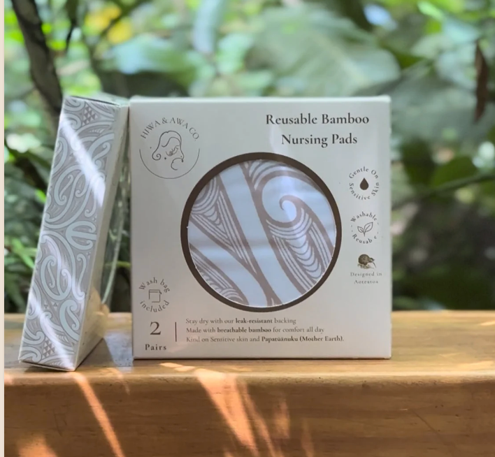 
                  
                    Reusable Bamboo Breast Pads - Hiwa & Awa Co.
                  
                