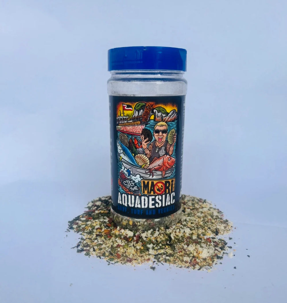 Aquadesiac - Surf, Turf and Veggies Seasoning - Stef the Maori