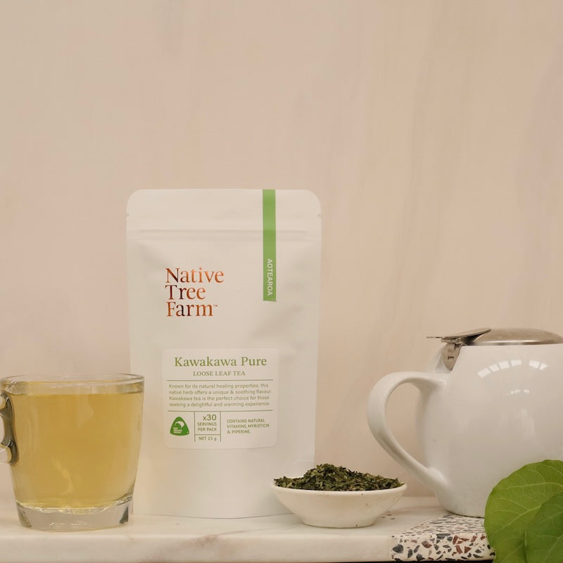 Kawakawa Pure Loose Leaf Tea - Native Tree Farm