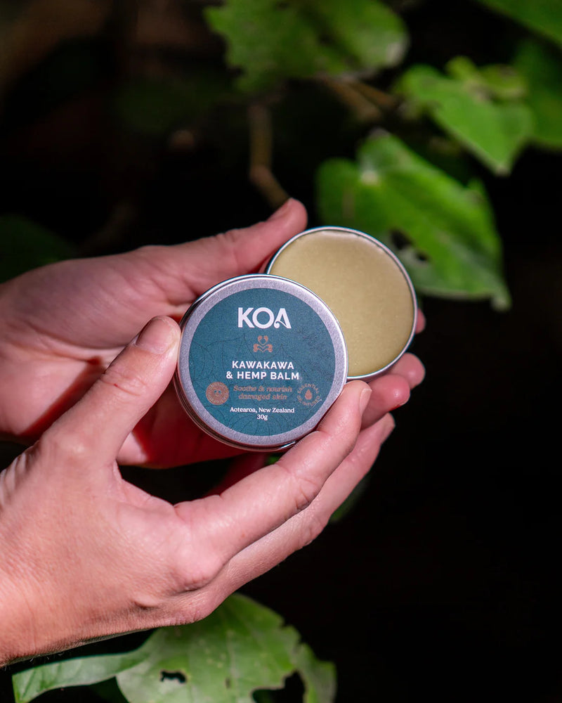 Kawakawa & Hemp Balm 30g - Koa Organics