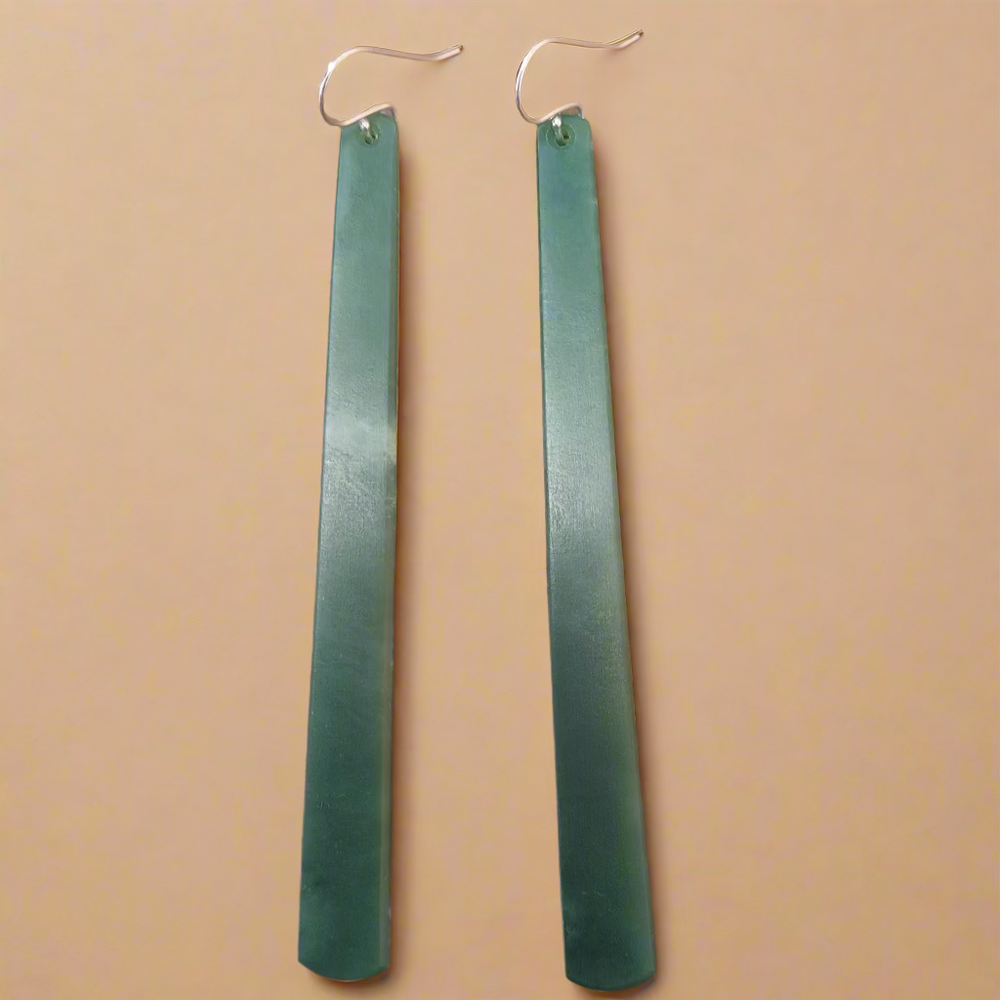 Whakakai Pounamu (Drop Earrings) - 20